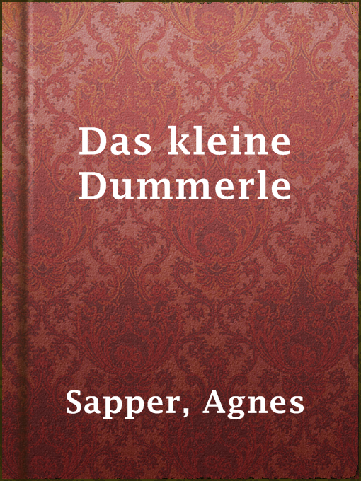 Title details for Das kleine Dummerle by Agnes Sapper - Available